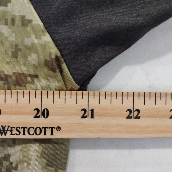 Nike Shirt Mens Sz L Philadelphia Eagles Tee Salute To Service Camo Dri Fit 3/4 - Picture 9 of 14